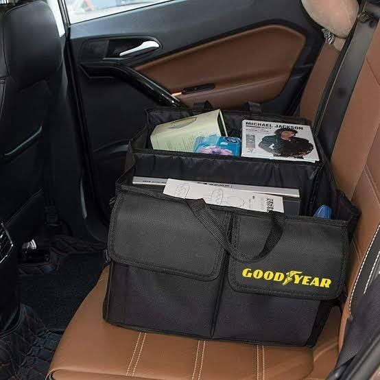 Branded in-car boot organiser for an automotive campaign